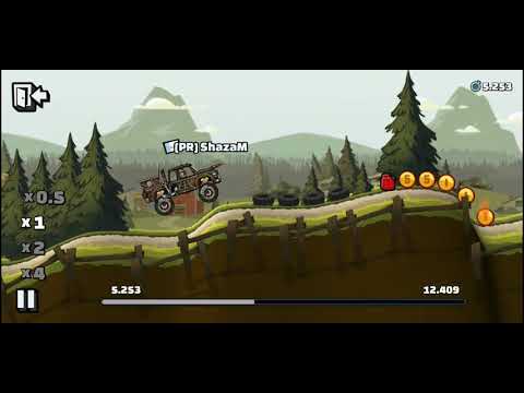 Hill Climb Racing 2 World Record Forbidden Forest 7.413 Seconds