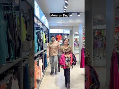 Mom vs Dad🥰 #saamiyashahidaly #shorts #trending #family