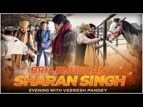 Brij Bhushan Sharan Singh Evening With Veeresh Pandey | The Red Ink #brijbhushansharansingh