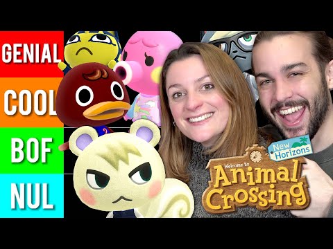 ON NOTE LES 391 HABITANTS D'ANIMAL CROSSING NEW HORIZONS ! TIER LIST ANIMAL CROSSING
