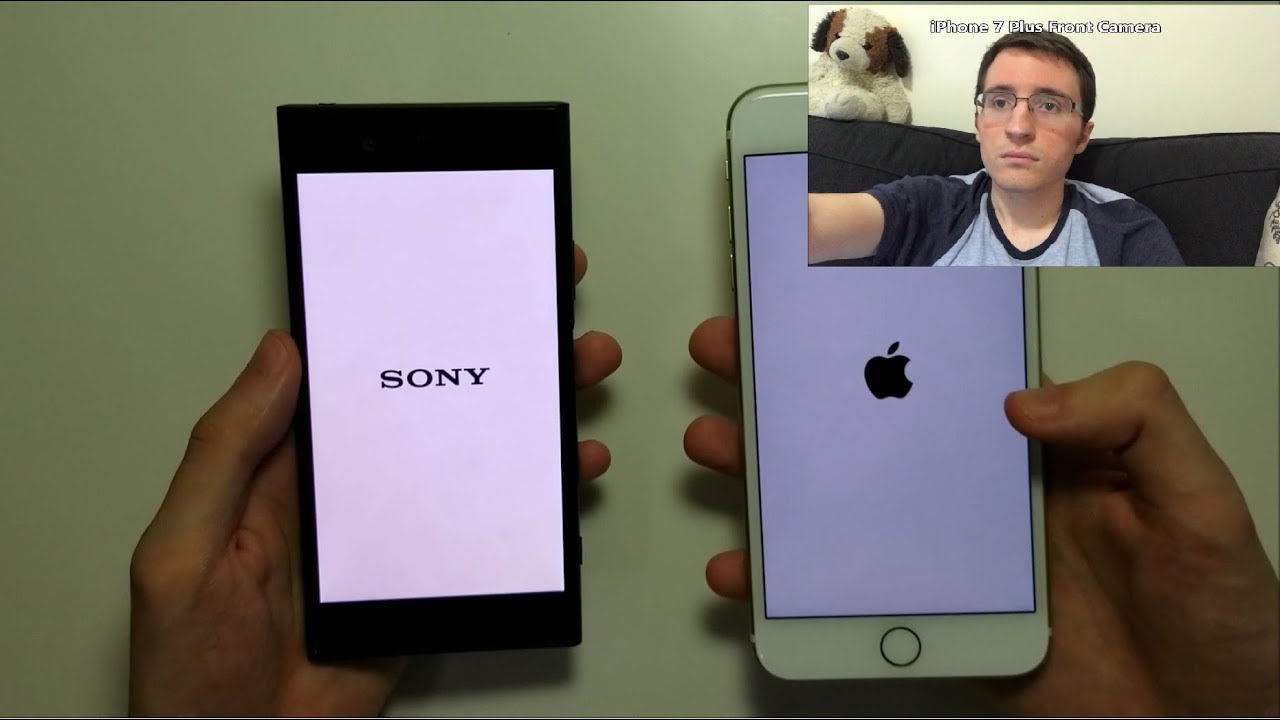 iPhone 7 Plus (iOS 11) vs Sony Xperia XZ1 (Oreo) Speed Test, Camera Test, Speakers