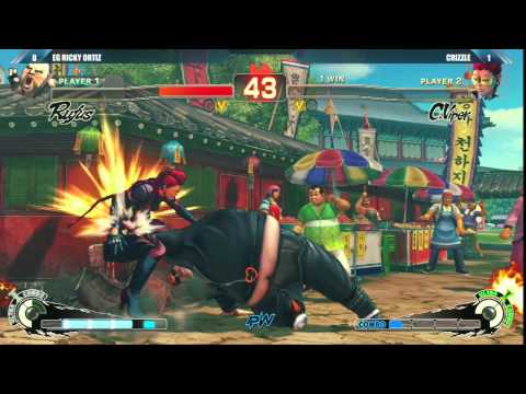 USF4: EG Ricky Ortiz vs Crizzle - PH Fight Club league - Round 2