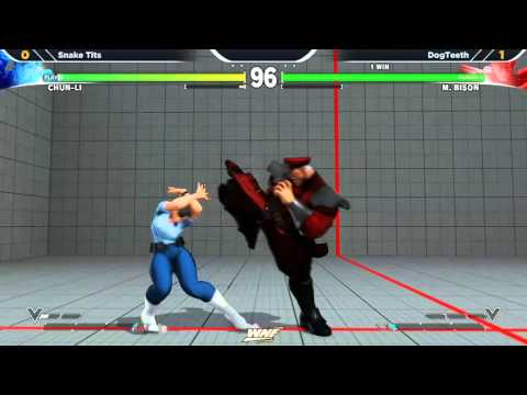 WNF SFV - Off Season 1.3 - Snake Tits (Chun Li) vs DogTeeth (M. Bison)