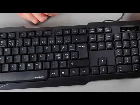 Een zin Buik Typisch Speedlink keyboard Scripsi Nordic (SL640003-BK-NC) - Keyboards - Photopoint