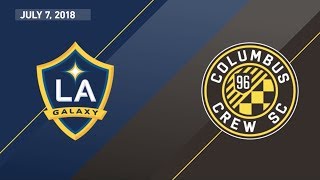 HIGHLIGHTS: LA Galaxy vs. Columbus Crew SC | July 7, 2018