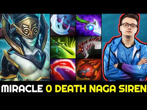 MIRACLE Naga Siren - Unkillable Boss Insane Speed Farming 36 Min Full Slotted 7.26 Dota 2