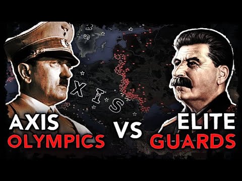 [HoI4] Axis Olympics vs Soviet Elite Guards [AI Only Timelapse] Barbarossa