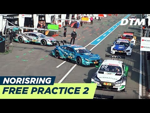 DTM Norisring 2018 - Freies Training 2 - RE-LIVE (Deutsch)