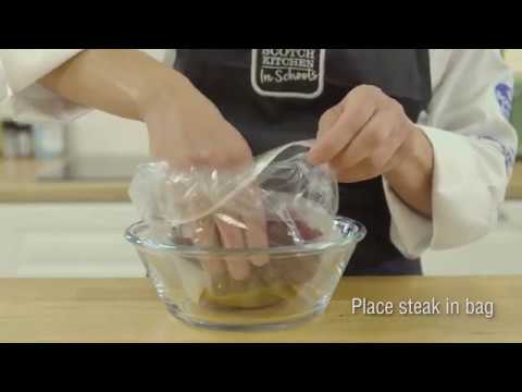 Marinated Scotch Beef Flank Steak