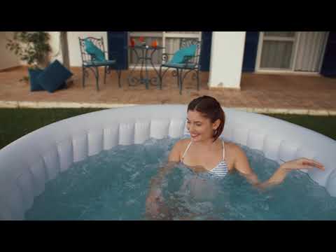 фото надувной бассейн-джакузи с подогревом lay-z-spa 0