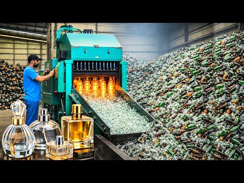Top 5 INSANE Waste Glass Recycling And Manufacturing Factory Process Videos | How it's Made
