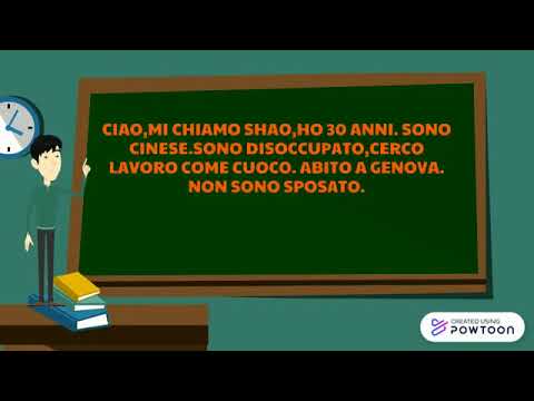 ITALIANO L2 :  PROVA DI ASCOLTO- CHE LAVORO FA?