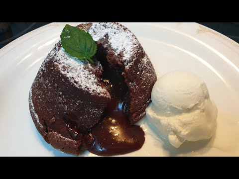 Kek i lengshem Cokollate per 10 minuta - Sufle | Chocolate Lava Cake - Souffle