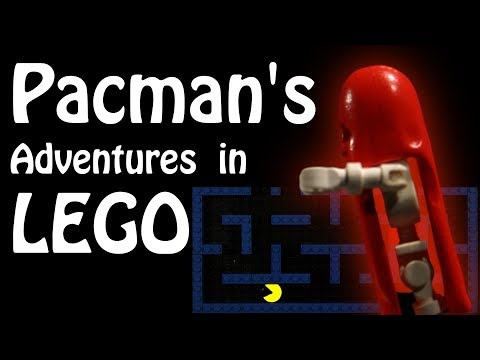 Pacman's adventures in LEGO