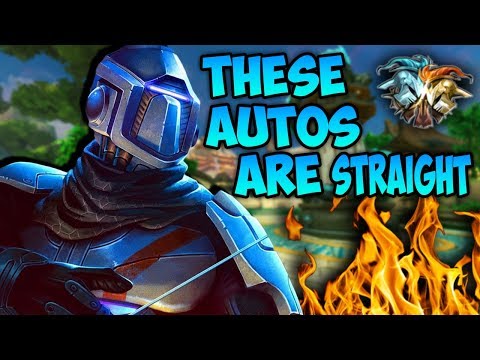 THESE ACCURATE RAMA AUTOS ARE STRAIGHT FIRE! - Masters Ranked Duel - SMITE