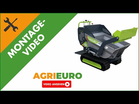 Montagevideo - Raupentransporter MCH H560CS - GX - Hydraulisches System - 500 kg