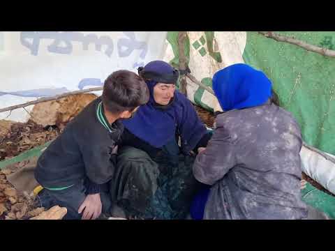 Homeless mother saves old woman