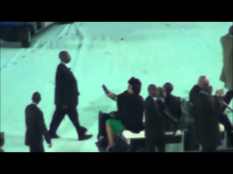 Nélson Mandela Ovacianado na Final da Copa Mundo África do Sul 2010