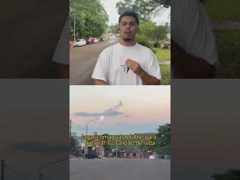 Familias beneficiadas con red de agua potable en Leandro N. Alem