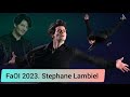 FaOI 2023 Stephane Lambiel At 38 He Makes A Quadruple Toe Loop