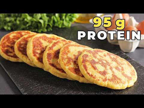 Instant Cottage Cheese Flatbread | 95g Protein & NO Flour | How Tasty Channel