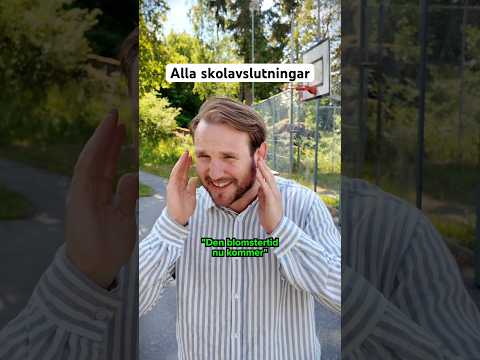 Känner du igen dig? 🤔#skolavslutning #sommarlov #denblomstertidnukommer