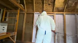 Vega spray foam installation
