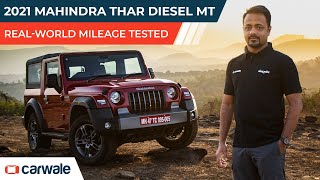 Mahindra Thar Diesel Mileage Tested | Real World Fuel Average and Efficiency Review Video | CarWale