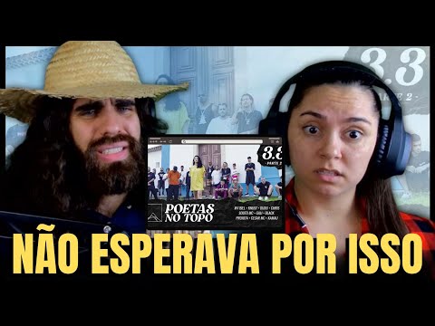 Poetas no Topo 3.3 appealed in the lineup! - React Lucas Meira feat Carol