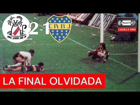 RIVER 2-1 BOCA / FINAL LIGUILLA CLASIFICACIÓN 1989 / HIGHLIGHTS / LA FINAL OLVIDADA