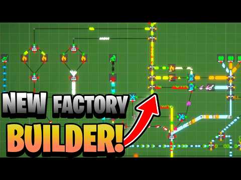 This NEW Factory Builder Turns Into a Tycoon Game Fast!