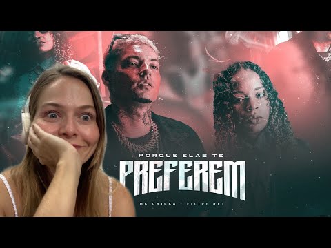 "Porque Elas Te Preferem" da MC Dricka e Filipe Ret | REACT | DANI ROCHA