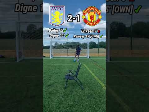 Aston Villa vs Man united 🔥⚽️ 