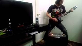 Carnivore - World Wars III and IV demo (guitar cover)