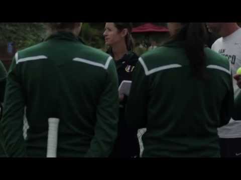 USF Women's Tennis Highlights vs GU