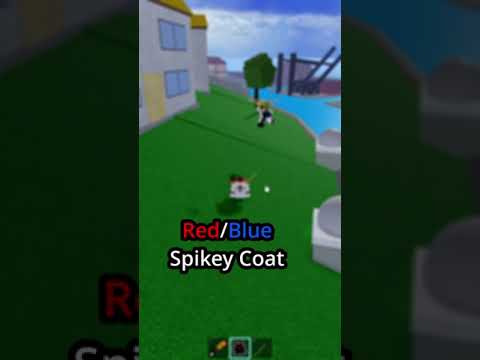 Red/Blue Spikey Coat - Blox Fruits💪 #bloxfruits #shorts