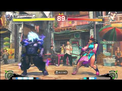 SSF4 AE  BIGBAGGA vs Bettyone 206        fight 1
