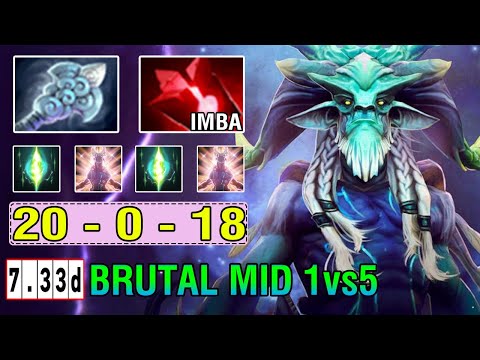 Truly Become OP Mid [Leshrac] Vs Ember Spirit Best Play 20Kill - Zero Death Max Spell Lifesteal