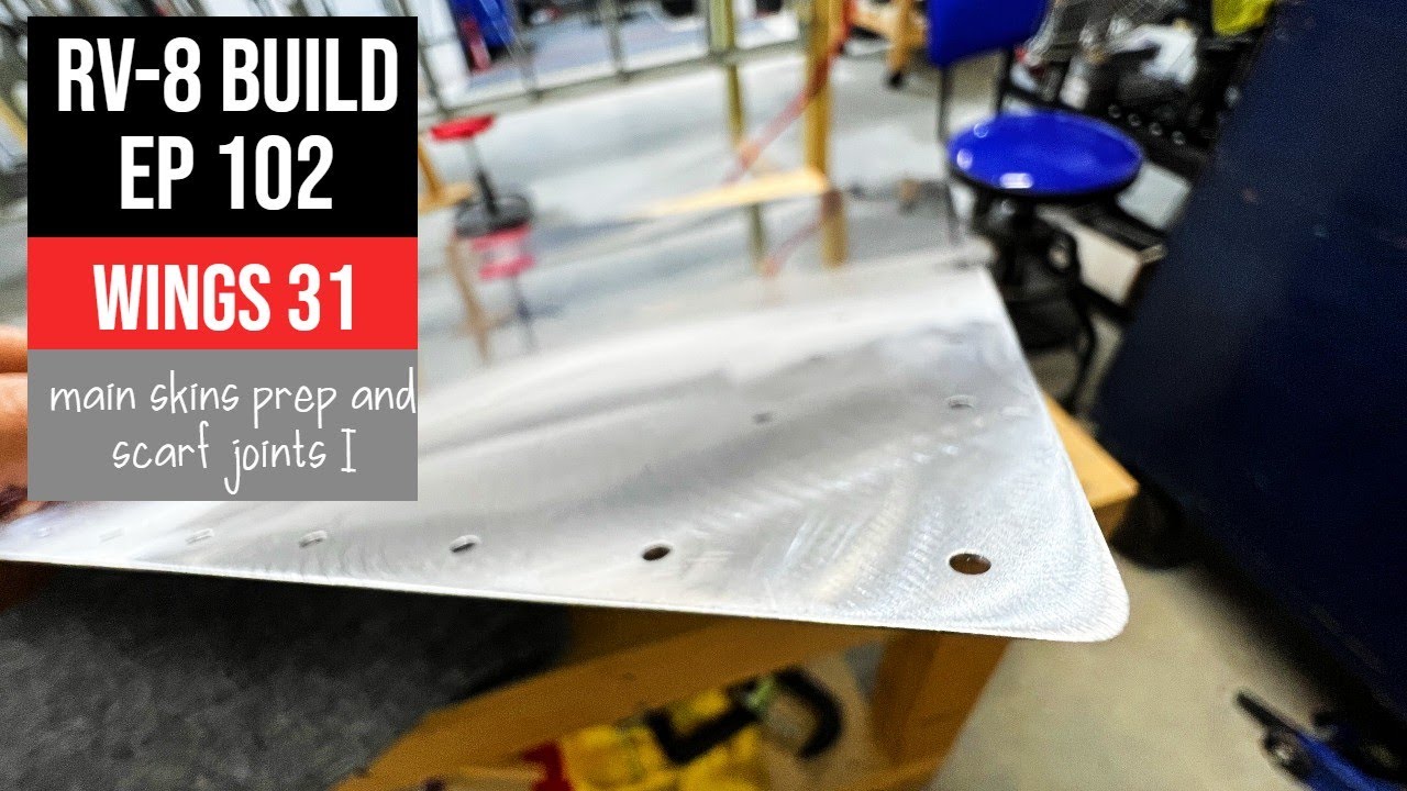 Aviation Vans RV Aircraft Van's RV8 Build. Ep 102. Wings 31. Main