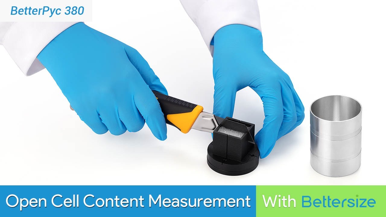How to Operate BetterPyc 380 to Measure Open Cell Content?