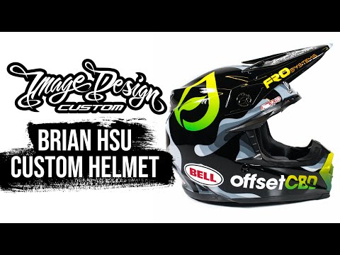 Brian Hsu Custom Helmet // Image Design Custom