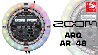 Video thumbnail for Драм-машина ZOOM ARQ AR-48 (секвенсор, синтезатор, лупер, MIDI-контроллер) by PopMusicRu