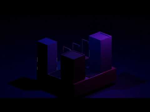 isometric city in blender