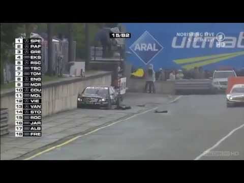 Gary Paffet hits the wall - Norisring 2011