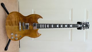 Video thumbnail for Gibson SG Standard HP-II 2018 in Mojave Fade review and controls. by Paul Briden
