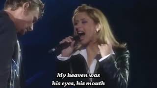 Lara Fabian &amp; Johnny Hallyday - Requiem pour un fou (English subtitles)