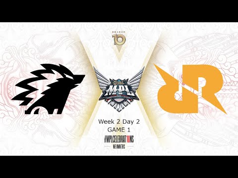 MPL ID S10 [W2-D2] GAME 1 ONIC vs. RRQ [English Cast]