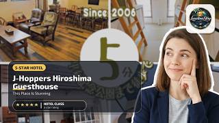 J-Hoppers Hiroshima Guesthouse - This Place Is Stunning | Hiroshima, Japan⭐