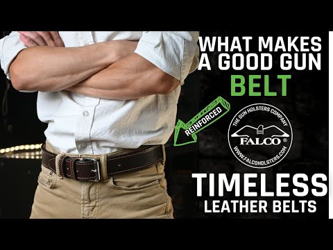What Makes a Good Gun Belt? - Enhanced Timeless Leather Gun Belts