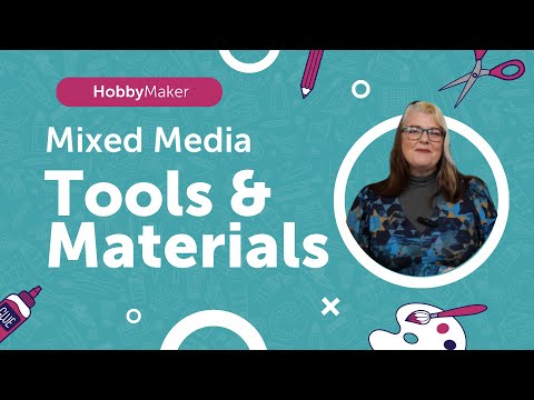Mixed Media 🎨 Essential Tools and Materials - Beginners Guide with Indigo Blu